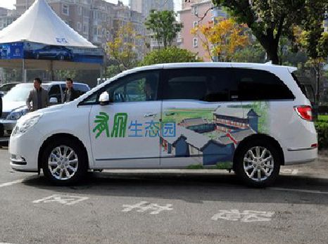 莆田户外车贴喷绘如何保持效果?